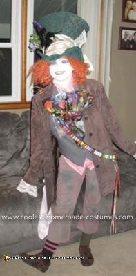 Disfraz de Halloween del Sombrerero Loco hecho en casa