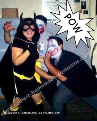 Genial disfraz de Batgirl