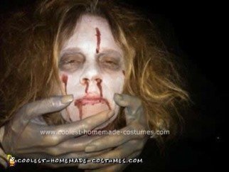 Disfraz de Halloween hecho en casa sin cabeza