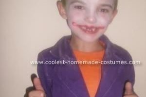 Impresionante disfraz de Joker de Halloween