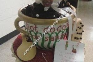 La mejor idea casera de cacao caliente para disfraces de Halloween Santa
