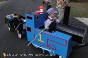 La mejor idea de disfraces de Halloween de Thomas y el camión