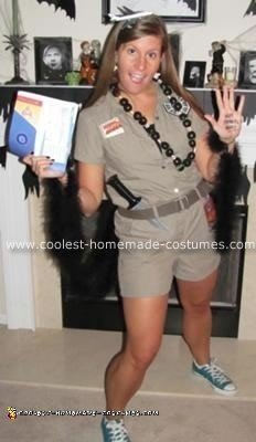 Idea de disfraz de Halloween perdido hecho en casa
