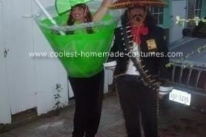La mejor idea de disfraz de Halloween DIY para la pareja Jose Cuervo y Margarita