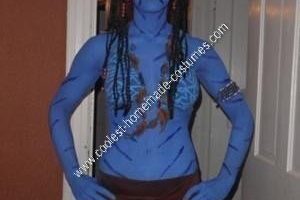 La mejor idea de disfraz de Halloween de Avatar para el hogar