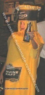traje de cerveza