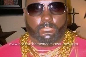La mejor idea de disfraz de Mr. T. Homemade