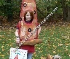 La mejor idea de disfraz de pizza de Halloween DIY