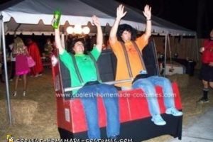 La mejor montaña rusa casera de disfraces de pareja
