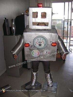 traje de robot