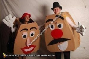 Los mejores disfraces DIY de Mr and Mrs Potato Head