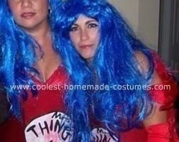 Los mejores disfraces caseros Mrs. Thing 1 y Mrs. Thing 2