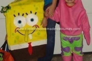 Los mejores disfraces caseros de Bob Esponja y Patricio Estrella