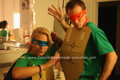 Disfraz de Tortugas Ninja mutantes adolescentes de Halloween 