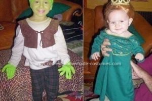 Los mejores disfraces caseros de Shrek y Fiona