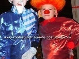 Los mejores disfraces caseros de Snow Miser y Heat Miser
