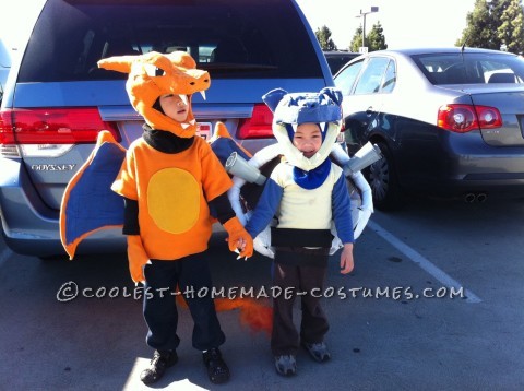 Los mejores disfraces de Charizard y Blastoise para niño