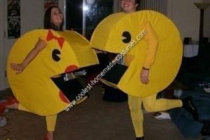 Los mejores disfraces de Halloween para parejas de Mr and Mrs Pacman DIY