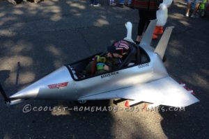 Traje Top Gun Fighter Jet Wagon