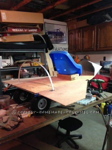 Traje Top Gun Fighter Jet Wagon