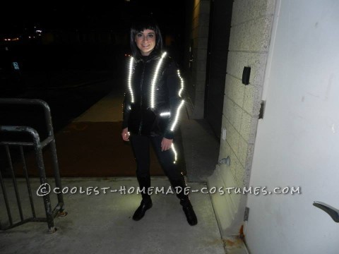 Traje de Quorra resplandeciente de Tron (estilo orquestal)