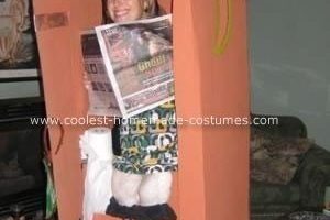 Traje de baño improvisado original