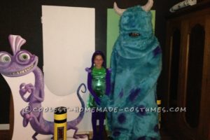 Traje familiar de Monsters, Inc.