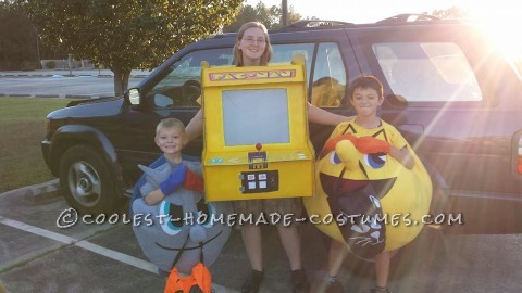 Traje jugable para el juego de arcade Pacman
