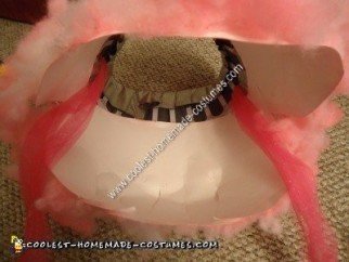 Disfraz de cupcake casero de Halloween