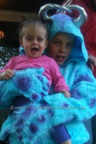 Adorables Boo y Sally de Monsters Inc.  Disfraces para bebes y niños