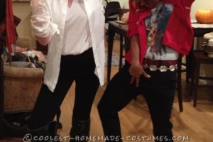 Traje blanco y negro de Michael Jackson