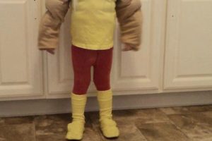El disfraz más chulo de Hulk Hogan para un niño de 2 años