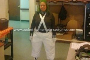 Genial disfraz de bricolaje Oompa-Loompa para Halloween