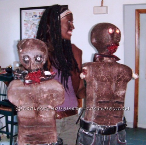 El espeluznante disfraz de Michonne de The Walking Dead