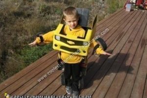 El disfraz transformable infantil casero más chulo Bumblebee