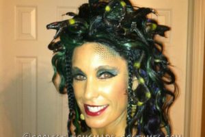 El disfraz de Medusa hecho a mano más genial