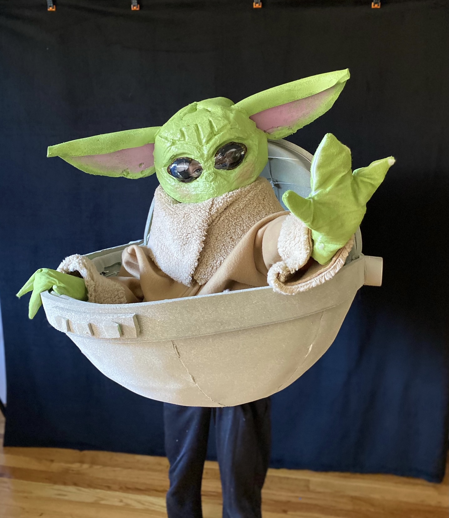 disfraz de bebe yoda