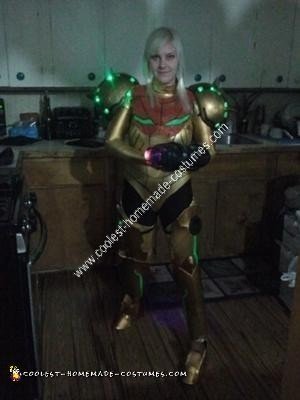 Disfraz casero de Samus Aran de Metroid