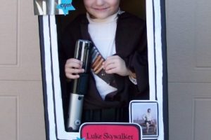 La figura coleccionable más genial de Luke Skywalker en un traje de caja