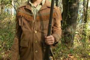 El disfraz más chulo de Davy Crockett o Daniel Boone para niño
