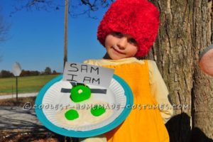 Traje original de Sam de Green Eggs and Ham
