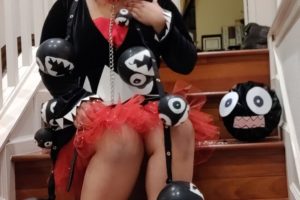 Genial disfraz de bricolaje «Chompette» – Chain Chomp de Super Mario