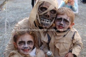 Los mejores disfraces familiares de momias