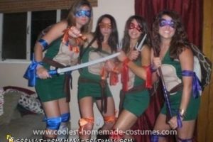 El mejor disfraz de TMNT