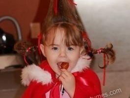 El mejor disfraz de Cindy Lou ¿Quién lo hace usted mismo?