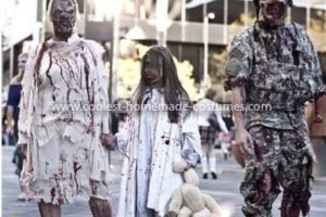 El mejor disfraz familiar de zombi