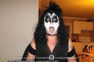 Disfraz de Gene Simmons hecho a mano