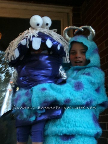 Adorables Boo y Sally de Monsters Inc.  Disfraces para bebes y niños