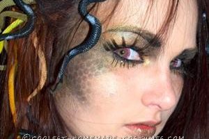 Disfraz de Medusa original hecho a mano