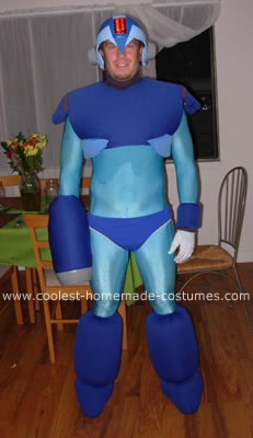 disfraz de megaman